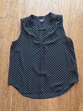Vince Camuto Polka Do Tank Top
